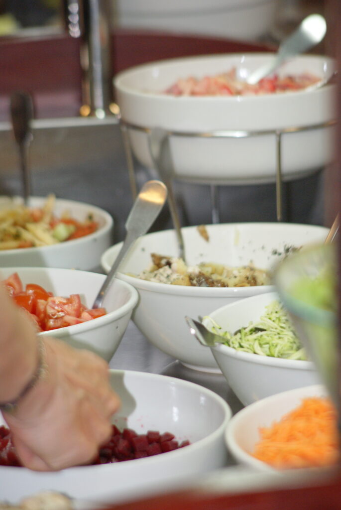 buffet entrées